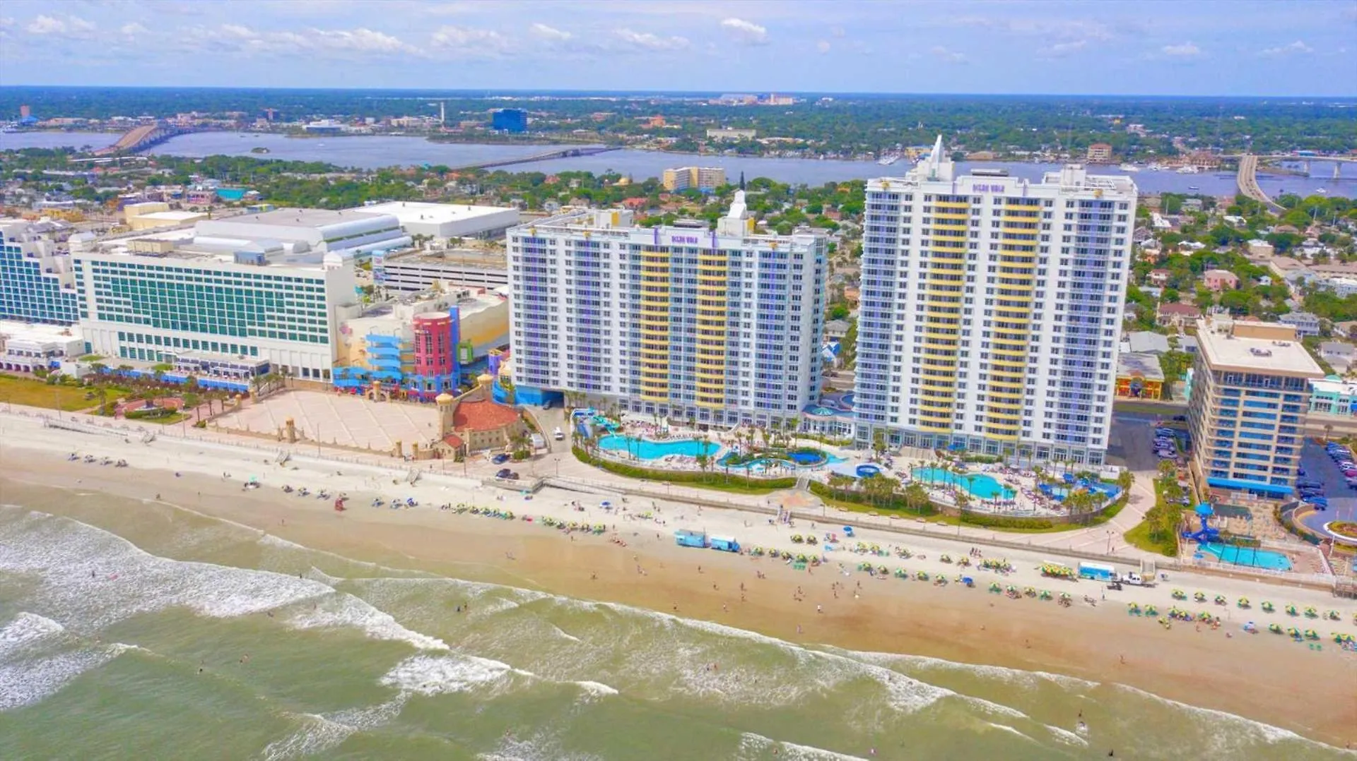 Luxury 17Th Floor 1 Bedroom Condo Direct Oceanfront Wyndham Ocean Walk Resort Daytona Beach | 1708 Amerikai Egyesült Államok