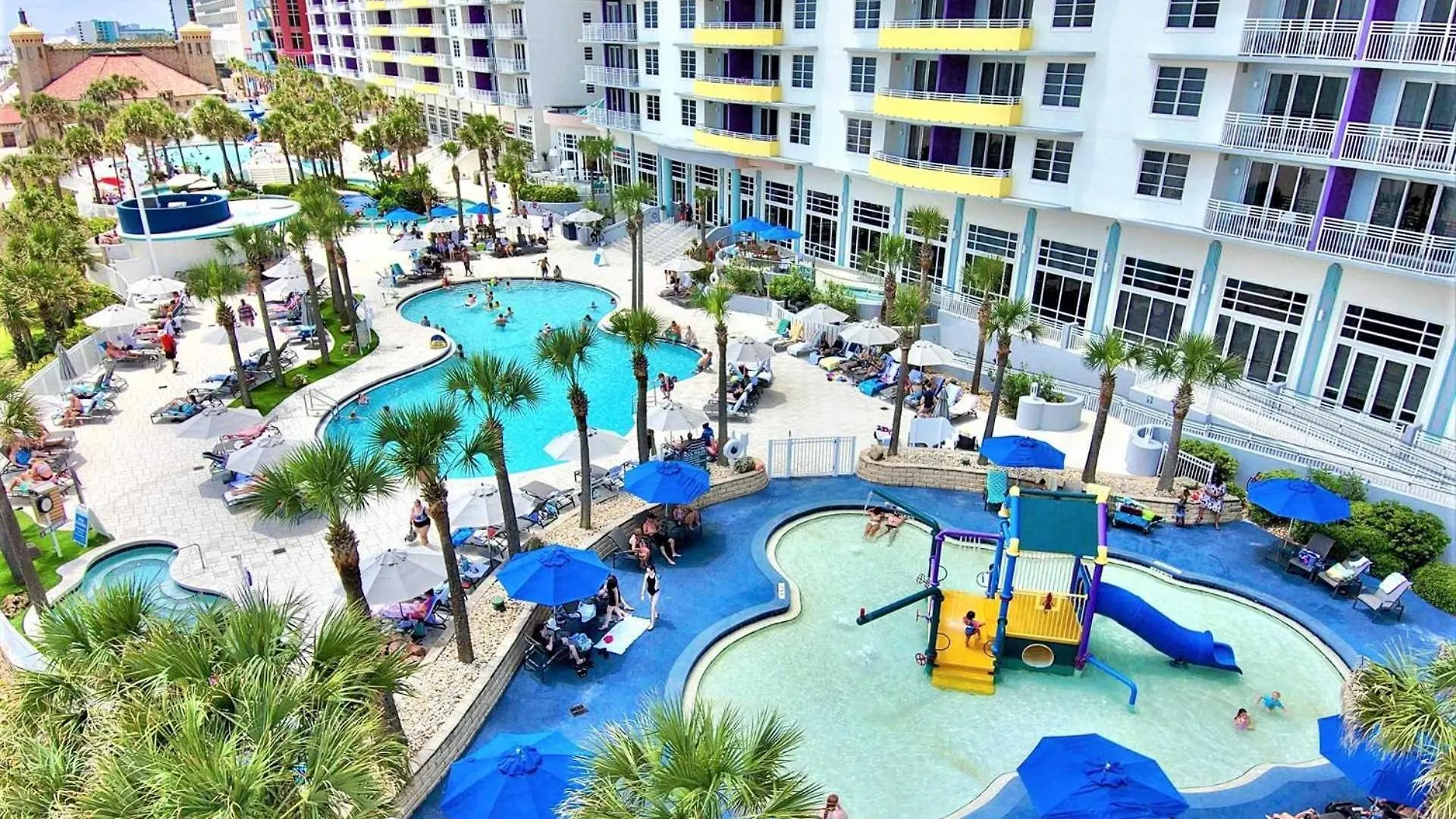 Nyaraló Luxury 17Th Floor 1 Bedroom Condo Direct Oceanfront Wyndham Ocean Walk Resort Daytona Beach | 1708