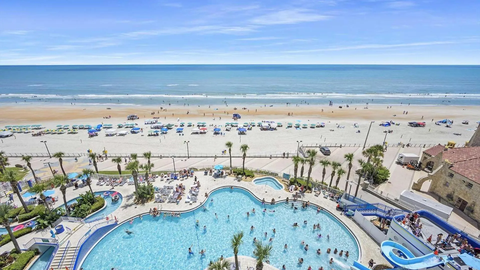 Luxury 17Th Floor 1 Bedroom Condo Direct Oceanfront Wyndham Ocean Walk Resort Daytona Beach | 1708 Nyaraló